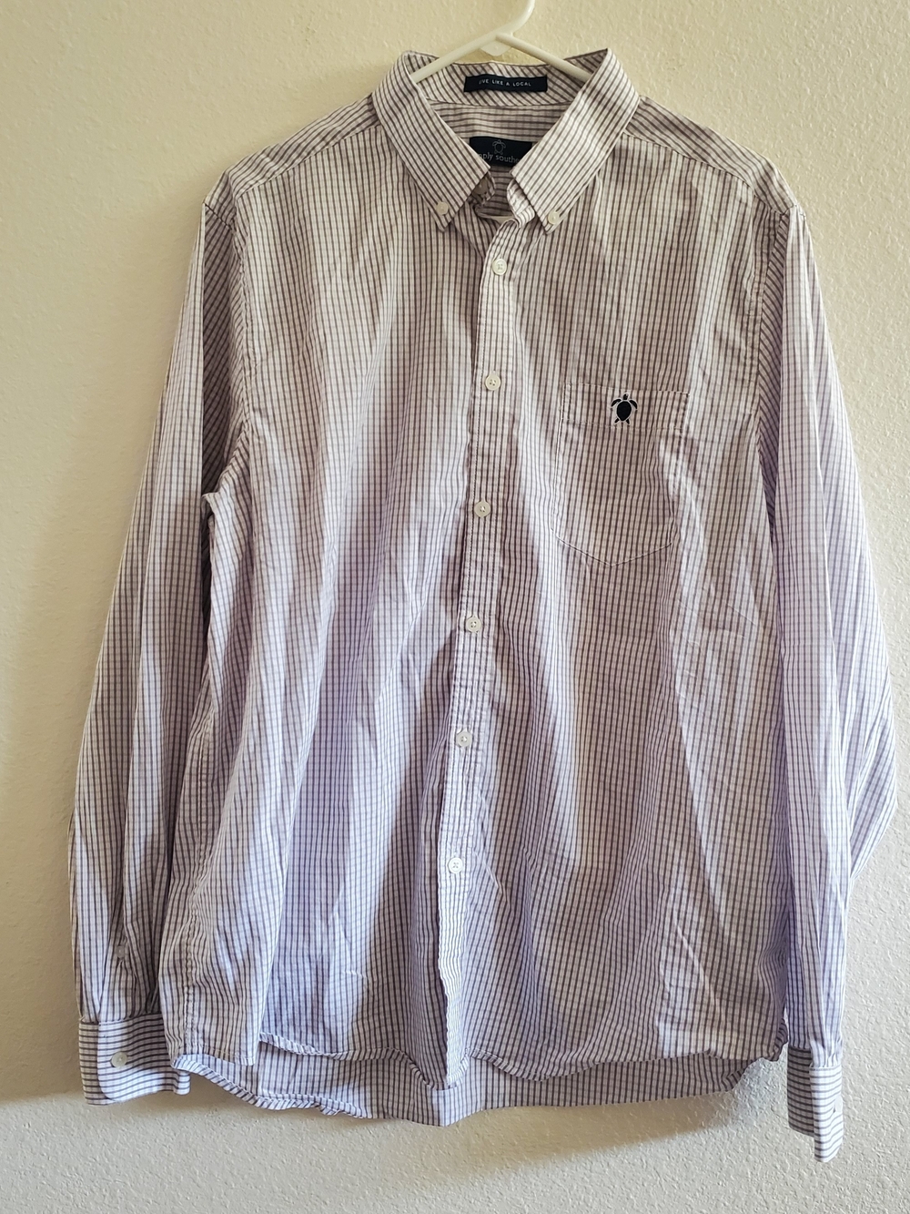 Simply Southern Striped Button-Down Shirt Size XL